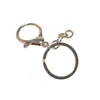 7012 # Accesorios para Llaveros Broche de Langosta Redondo + Broche Redondo de 8 Eslabones Mediano + Cadena de Cuatro Secciones Colgante de Peluche Venta al por Mayor