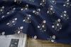 Ropa de mujer elegante floral retro francesa tela gruesa y opaca vestido de otoño e invierno tela decorativa de arena crujiente