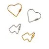 Accesorios de Joyería Cruzada Acero Inoxidable Forma de Corazón Hebilla de Tornillo Desenroscable Hebilla Geométrica Funcional Accesorios para Hebilla de Collar