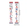 2026 Nova Faixa Decorativa de Banner para Parede Externa e Moldura de Porta do 250º Aniversário da Independência Americana da Amazon