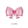 Globo de Película de Aluminio con Forma de Lazo Rosa Azul Decoración Arreglo Fiesta de Cumpleaños Infantil Fábrica de Globos de Papel de Aluminio Venta Directa