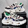 Nova Coleção de Primavera Retro Desgastado Cool Tendência Popular Sapatos Masculinos Moda Casual Versátil Aumenta Altura Sola Grossa Sapatos Masculinos Sapatos de Nicho