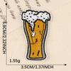 Etiqueta de Bordado Computarizado Insignia de Cerveza Inglesa Original Calcomanías de Bordado Accesorios de Ropa Parches de Personalidad Calcomanías Parches de Tela