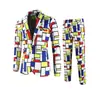 Conjunto de Moda 3D Impresso Novo Transfronteiriço