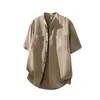 Camiseta Polo Versátil de Manga Corta Estilo Japonés Holgada de Verano Marca de Moda Nuevo Modelo 2026 Control de Precio para Hombre 98