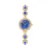 2025 Nuevo Reloj de Mujer de Calcedonia y Diamante Transfronterizo Reloj de Pulsera de Cuarzo de Lujo Ligero con Temperamento para Mujer Venta al por Mayor Comercio Exterior