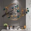Sala de Estar Estilo Europeu Quarto Ferro Luz Luxo Criativo Decoração de Parede Pingente Fundo de Sofá Parede Pendurado Joias
