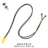 Collar Colgante Pez Amarillo Pequeño Técnica Antigua Chapado en Oro Estilo Xiaohongshu, un Símbolo de Prosperidad y Buena Fortuna, Cadena para Suéter, Regalo para Novia