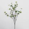 Ramas Espumosas de Planta Simulada Hoja de Campana Japonesa Madera Borracha de Caballo Hoja de Begonia en Maceta Decoración para el Hogar de Celebridad de Internet para Interiores