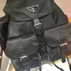 P casa nylon gran capacidad desmontable dos en uno mochila para mujer mochila de tela de paracaídas bolsa con cordón 1BZ811