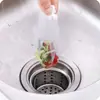 Rede de Filtro de Lixo para Pia de Cozinha Descartável Bacia para Lavar Vegetais Saco de Malha para Limpeza de Pia Rede de Filtragem de Detritos para Ralo de Chão Anti-entupimento