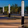 Poste de Iluminação de Paisagem Quadrado para Exterior Impermeável Lâmpada Quadrada para Jardim, Villa, Pátio Lâmpada Solar para Rua de Comunidade Poste de Iluminação de Paisagem