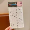 Decorações Faciais Infantis, Adesivos de Pérola, Maquiagem para Meninas, Adesivos de Olho com Strass para Palco Escolar, Adesivos de Maquiagem para Apresentação de 1º de Junho
