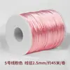 Ele Fio de nó chinês 5 fios trançados à mão fio vermelho fio de mão fio de tecelagem linha de tecelagem cordão para pendurar pingente diy cordão de jade