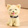 Fabricantes que venden micro paisajismo de cachorros de cuatro colores, resina, simulación creativa, perro de dibujos animados, decoraciones de jardinería, al por mayor