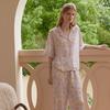 Nova Moda de Verão em Cetim de Viscose para Meninas Quentes, Fada Elegante, Fresca, com Estampa de Flor de Orquídea, Camisola de Alças