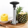 Acero Inoxidable Descorazonador de Piña Cortador de Fruta Herramienta Extractor de Corazón de Piña Para Piña