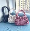 Hilo de Lana Islandesa Súper Grueso de Exportación Japonesa y Coreana Bolso de Tejido DIY Hecho a Mano Bolso Auto-Hecho Regalo para Novia Bolso Cruzado Venta al por Mayor
