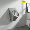 Urinario de esquina, inodoro, acero resistente, negro, apartamento, acero inoxidable, urinario de inducción montado en la pared, ktv, inodoro para hombres