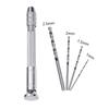 Fornecedor Fabricante Aço Rápido Broca Manual Pequena de Torção Multi-Especificação DIY Resina Cola Cristal Punção Manual