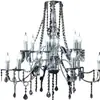 Nuevos Accesorios de Boda Lámpara de Cristal Decoración de Salón de Bodas Decoración de Salón de Cristal Lámpara Acrílica de Múltiples Niveles Candelabro Grande