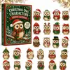 Calendario de Adviento Navideño de Animales Transfronterizo 2026 Calendario Navideño de Animales Caja Sorpresa S