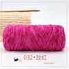 Terciopelo Chenilla Dorado Hilo Grueso Tejido a Mano Hilo Brillante Multicolor Gancho para Bolso Gancho Oso de Peluche Terciopelo Dorado Fabricante Lana al por Mayor