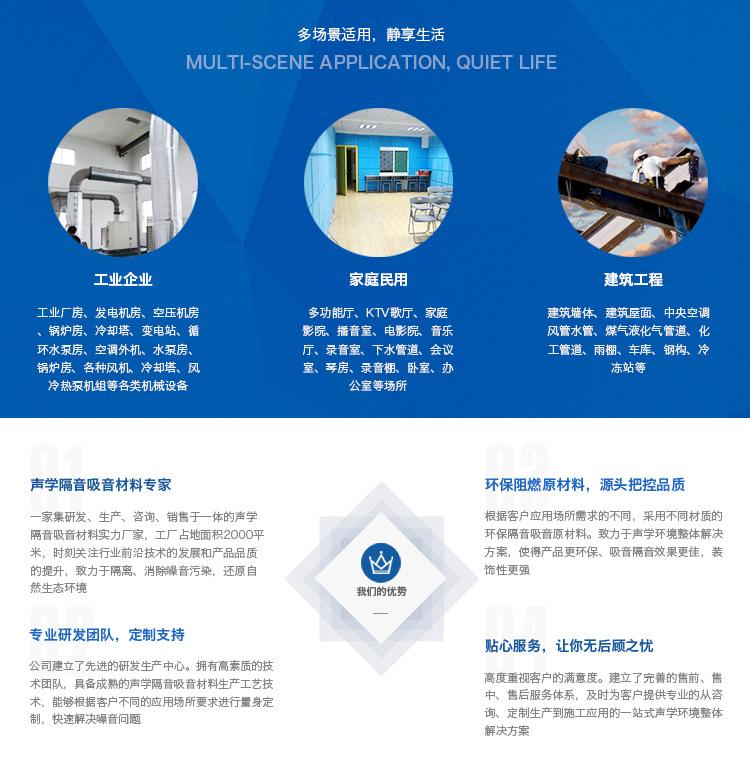 黑色平面橡塑吸音隔音材料_16