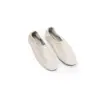 Bailarinas francesas retro de piel de oveja para mujer, nuevo estilo 2026, fruncidas, ultrasuaves, punta fina, forma de huevo
