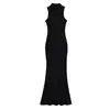 Vestido de primavera estilo coreano para mujer, nuevo diseño de nicho, puro y sexy, sin mangas, ajustado, favorecedor para la figura, vestido largo de cola de pez