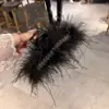Novo Estilo Outono e Inverno Super Fada Presilha de Cabelo com Pena, Tamanho Grande para Cabelo Grosso, Presilha Jacaré para Penteado no Topo da Cabeça, Acessório de Cabelo Presilha Estilo Desejo Puro
