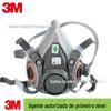 3M6200 meia - superfície máscara protetora média filtro duplo caixa máscara protetora tinta spray química máscara de gás industrial
