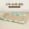 Tablero rascador para gatos comercial sin desprendimiento Cama para gatos Sofá integrado de cartón corrugado Grande Pequeño Redondo Vertical Gato