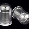Garrafa de Palitos de Plástico de Luxo Leve, Caixa de Palitos Transparente de Nicho, Porta-Palitos Criativo em Forma de Ovo Tendência para Casa, Conveniente