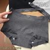 Pantalón corto de algodón puro antibacteriano de 10A para mujer, Algodón acanalado, Cintura media, Ajustado a la cadera, Estilo cómodo y simple para niñas jóvenes y mujeres