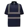 Ropa de Trabajo para Construcción Africana Camisa Polo Reflectante Nocturno Ropa para Construcción de Carreteras al Aire Libre Camisa de Ingeniería Vial