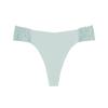 Roupa Íntima Feminina Europeia e Americana Transfronteiriça de Renda de Cintura Baixa Algodão Puro no Forro Desejo Puro Seda Gelo Sem Costura Esportiva Respirável Sexy Fio Dental