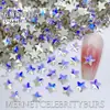 Estrella de Mar de 5 mm Zapatos Planos Populares Fondo Plano Joyería de Diamantes para Uñas Colorida Forma Especial Pentagonal Gruesa Uñas Portátiles Diamantes Venta al por Mayor