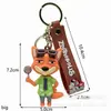 Llavero Colgante de Muñeca de Dibujos Animados Zootopia 2 Adorno de Caja Sorpresa Muñeca Judy la Jefa de Policía Nick el Zorro