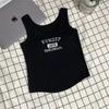 Chaleco de Espalda Largo y Hermoso Explosivo de Celebridad de Internet con Almohadilla en el Pecho Algodón Puro Simple Casual Top Básico Ropa Interior Deportiva para Mujeres en Verano