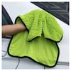 Toalla de Pigtail de Microfibra Todo Poliéster/Nailon Absorbente Sin Pelusa Paño de Cocina Paño Retorcido para Lavado de Autos Paño de Limpieza de Autos Pigtail