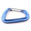 Venta al por mayor del fabricante Hebilla de resorte 8D Mosquetón colorido Aleación de aluminio Liberación rápida exterior Accesorios de hebilla para mochila de camping y escalada