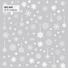 Adesivos de unha de celebridades on-line Floco de neve Branco Estrela oca decalques suéter unha Natal all-match Esmalte cola adesivos decorativos