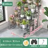 Suporte de Flores de Aço Inoxidável Suporte de Armazenamento para Suculentas Escada de Chão Multi-Camada Sala de Estar Suporte de Exibição de Plantas Verdes Suporte de Vasos de Flores para Exterior