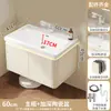 Gabinete de baño curvo estilo japonés con lavabo integrado de cerámica, combinación de gabinete y lavabo, lavabo de baño, gabinete de aluminio tipo panal