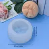 Venda Quente Transfronteiriça Série de Natal Sino Redondo Meias Velho em Relevo Aromaterapia Gesso Vela Decoração Molde de Silicone