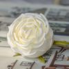 Decoración de flores de imitación rosa flor falsa flor DIY pared de flores exhibición floral decoración de ventana rosa rosa de concubina imperial cabeza de flor blanco