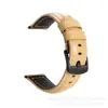 Transfronterizo Adecuado para Correa de Reloj Huawei Gt4 Watch4 Gt2Pro Cuero Crazy Horse Accesorios para Smartwatch Samsung S1