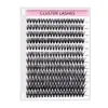 Pestañas Postizas Cluster DIY Transfronterizo 240 Clústeres 40D0.07 Set Mixto de Extensión de Pestañas DIY Pelo Sintético de Visón