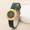 Reloj de Acero para Mujer Nuevo 2025 Transfronterizo, Moderno, Sencillo, con Temperamento, Reloj Compacto, Lujo Ligero Pequeño Reloj Dorado Venta al por Mayor